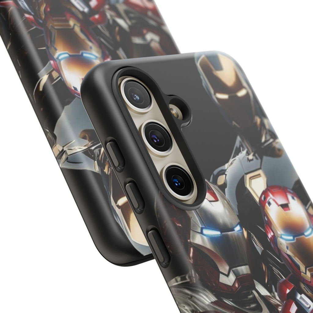 Iron Man Tough Phone Case for iPhone, Galaxy, or Google Pixel