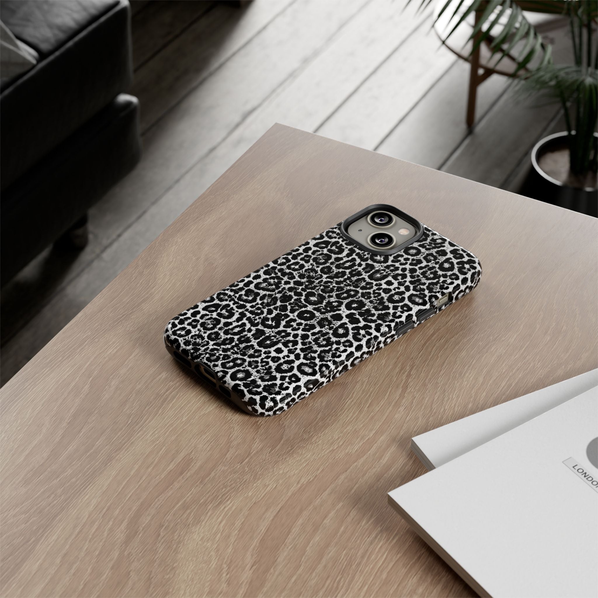 Leopard Tough Phone Case iPhone, Galaxy, or Google Pixel