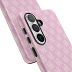Pink 'LOVE' Pattern Tough Phone Case