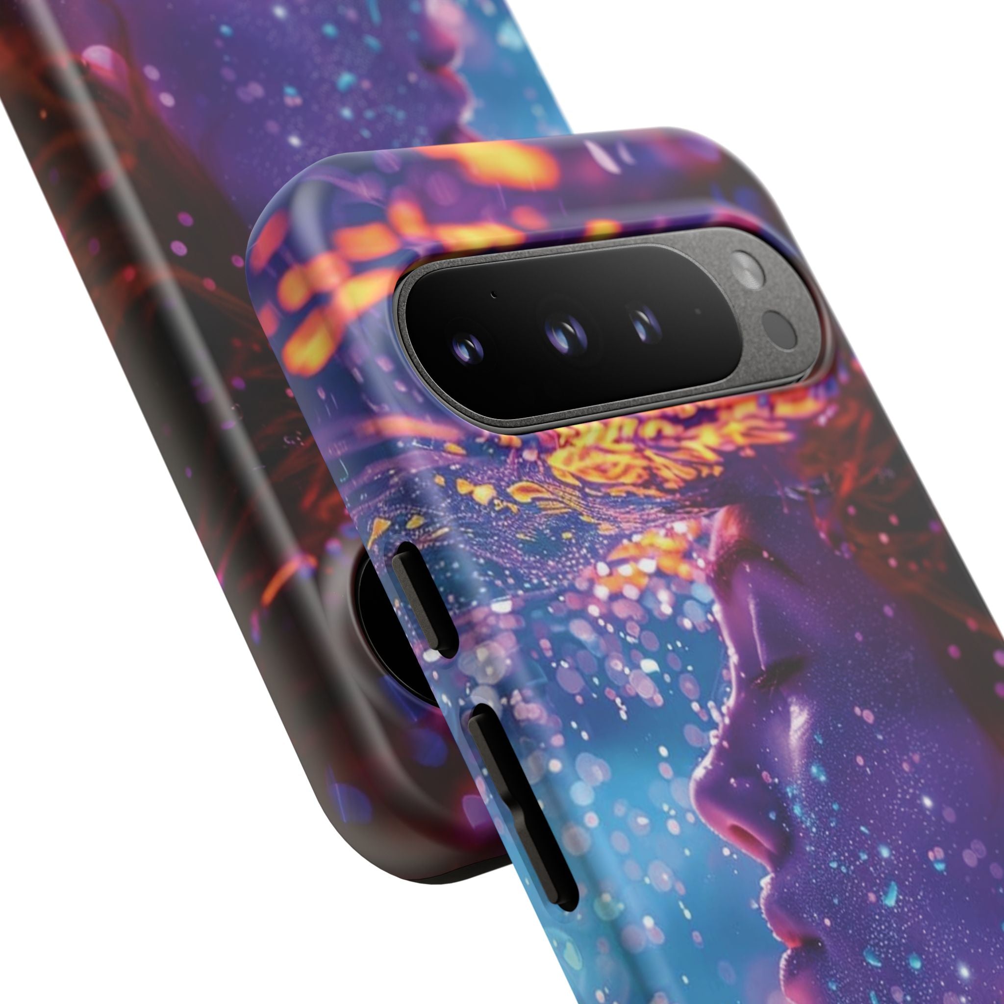 Meditating Underwater Tough Phone Case for iPhone, Galaxy, or Google Pixel