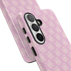 Pink 'LOVE' Pattern Tough Phone Case