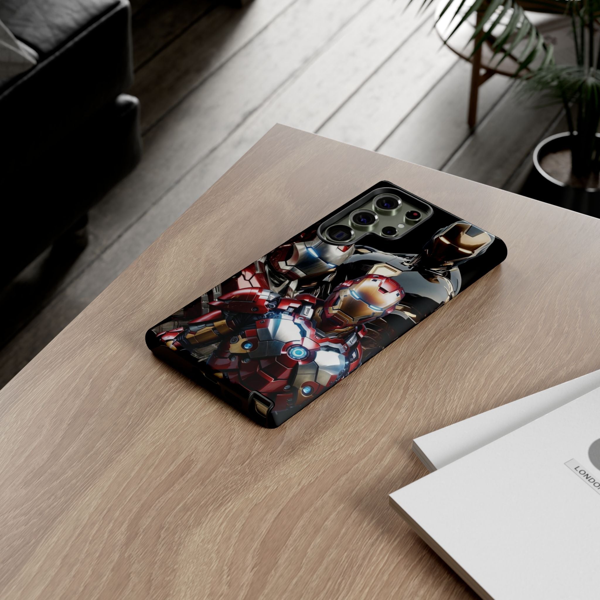 Iron Man Tough Phone Case for iPhone, Galaxy, or Google Pixel