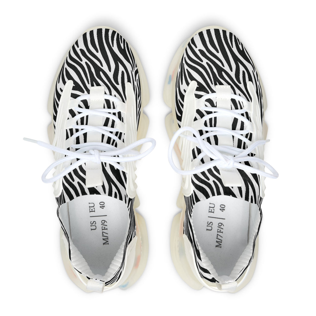 Zebra Women's Mesh Sneakers