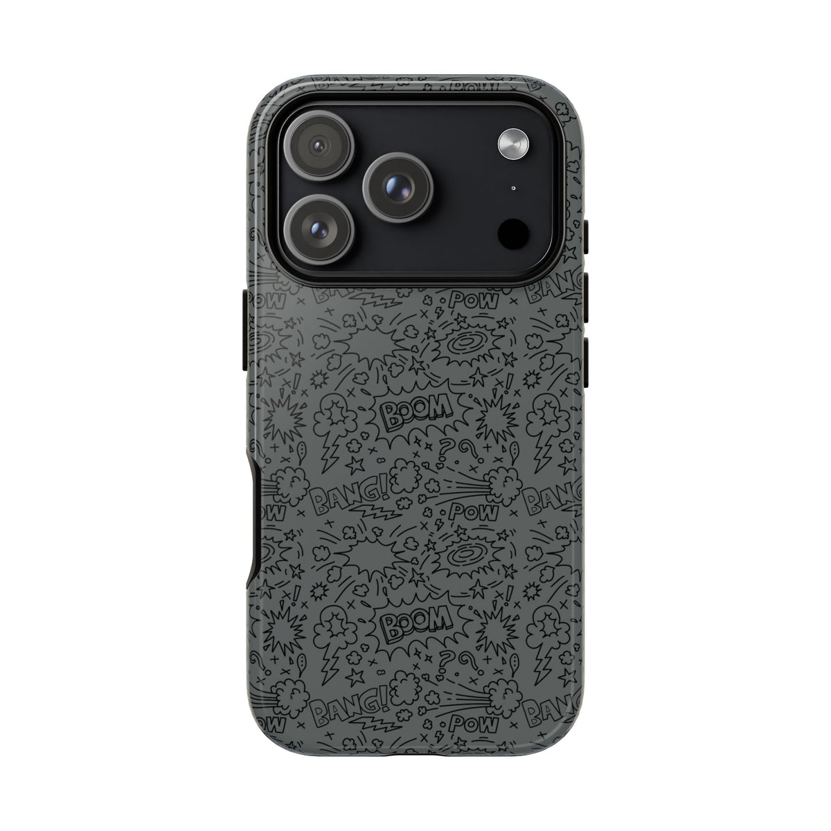 POW BOOM Comics style Tough Phone Case for iPhone, Galaxy, or Google Pixel