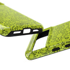 Neon Lime Wow Tough Case for iPhone, Galaxy, or Google Pixel