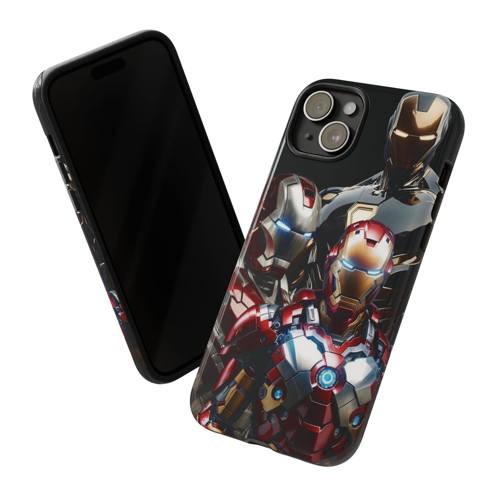 Iron Man Tough Phone Case for iPhone, Galaxy, or Google Pixel