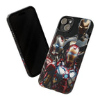 Iron Man Tough Phone Case for iPhone, Galaxy, or Google Pixel