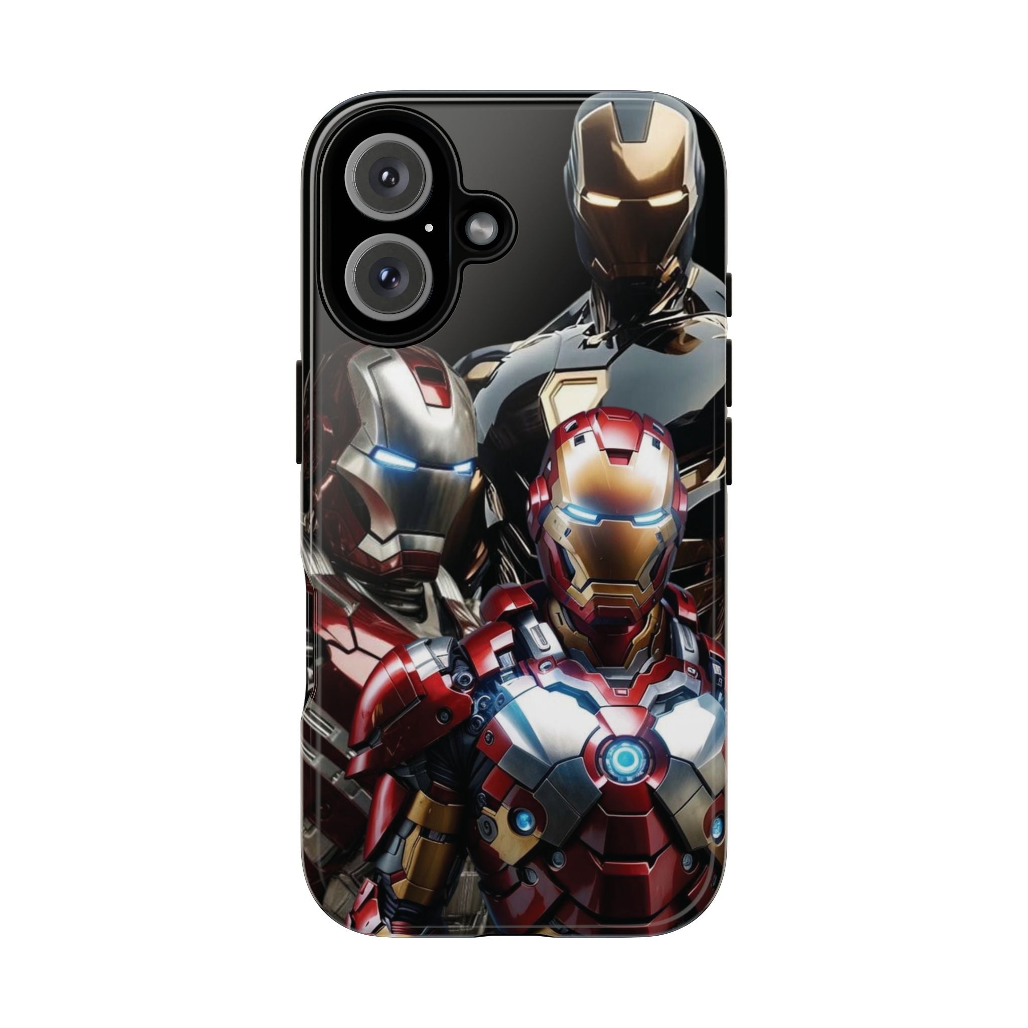 Iron Man Tough Phone Case for iPhone, Galaxy, or Google Pixel