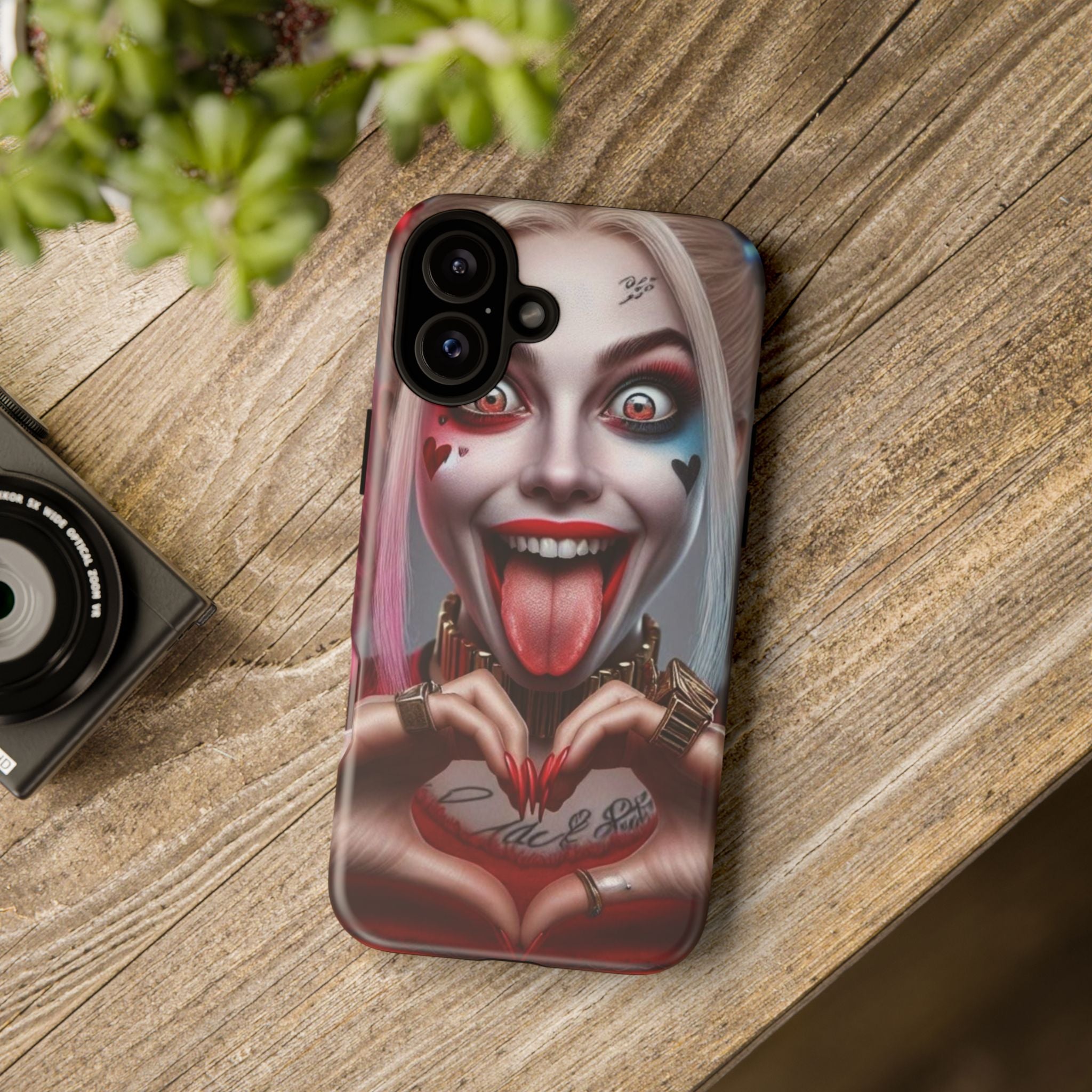 Harley Quinn Tough Phone Case for iPhone, Galaxy, or Google Pixel
