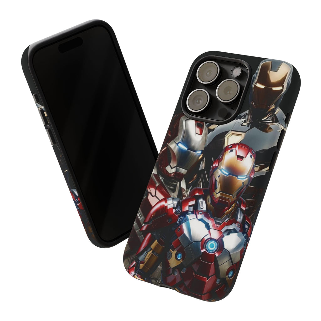 Iron Man Tough Phone Case for iPhone, Galaxy, or Google Pixel