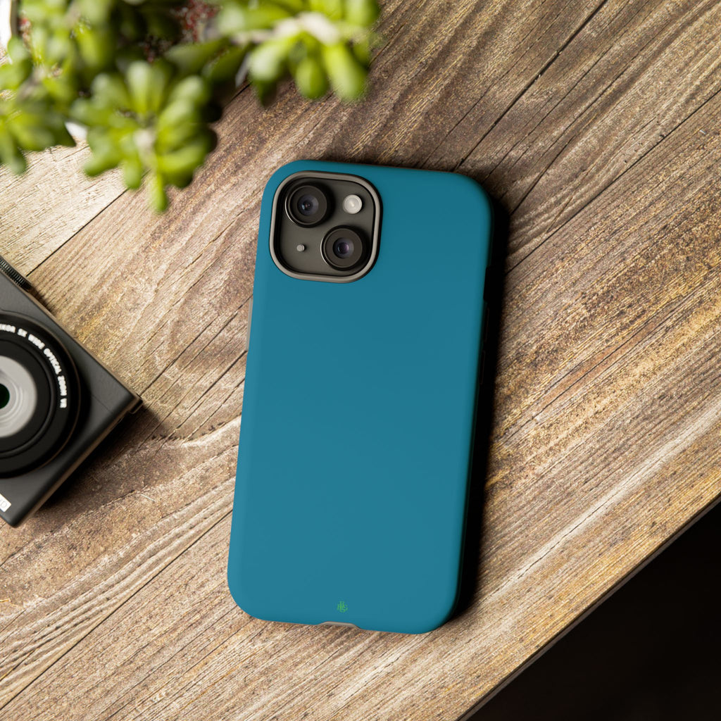 Teal Green RG Tough Phone Case for iPhone, Galaxy, or Google Pixel