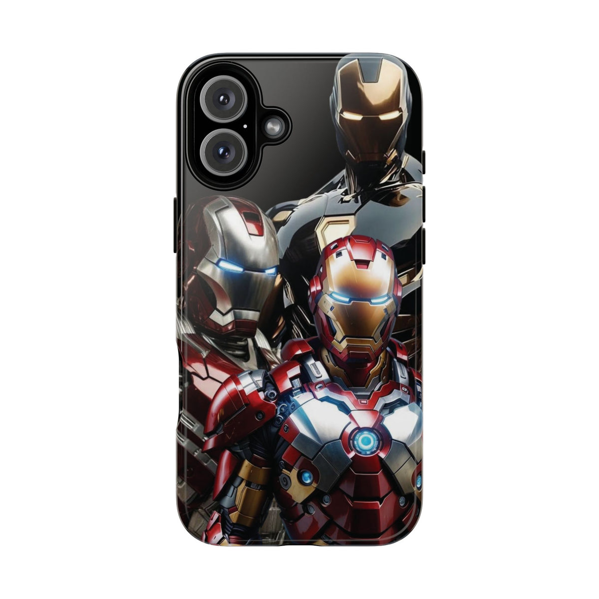 Iron Man Tough Phone Case for iPhone, Galaxy, or Google Pixel