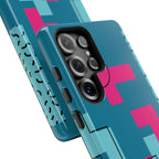LOVE Teal Green Tough Phone Case for iPhone, Galaxy, or Google Pixel