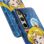 Blue S Moon Tough Case for iPhone, Galaxy, or Google Pixel