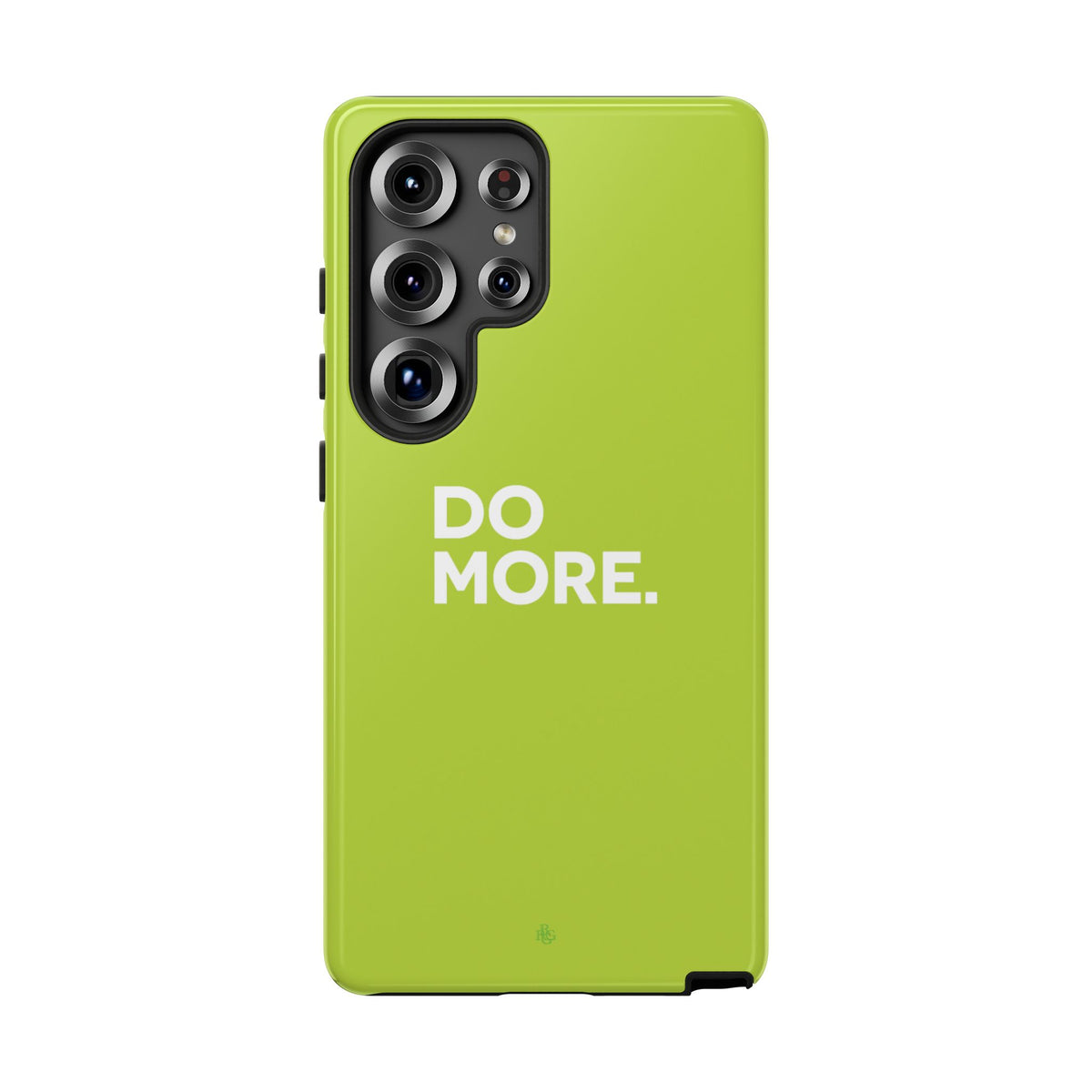 Do More (Neon Yellow) Tough Phone Case for iPhone, Galaxy or Google Pixel