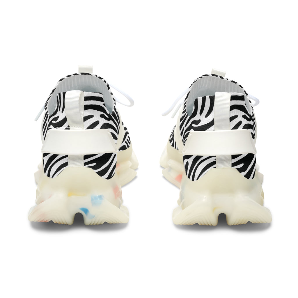 Zebra Women's Mesh Sneakers