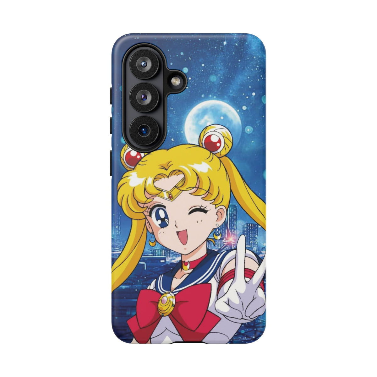 Blue S Moon Tough Case for iPhone, Galaxy, or Google Pixel
