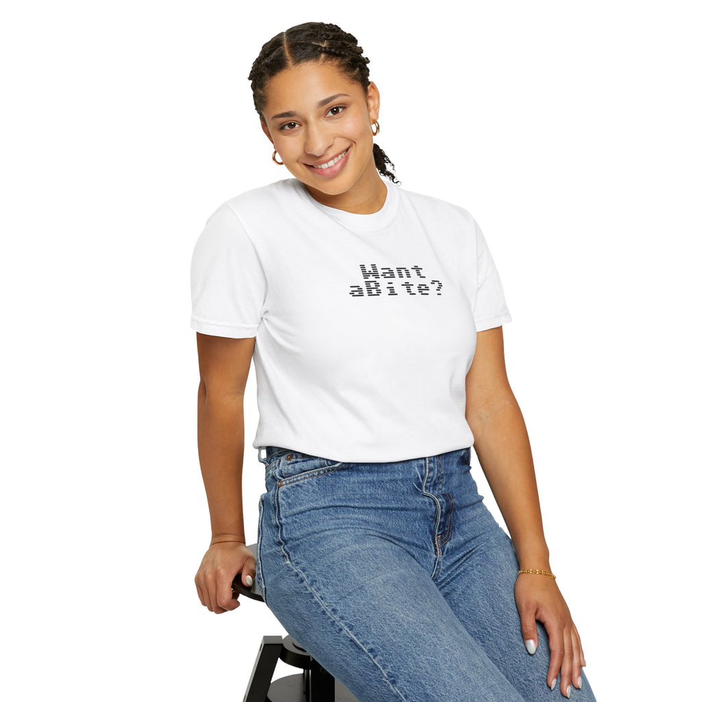 Want a Bite Unisex Garment-Dyed T-shirt