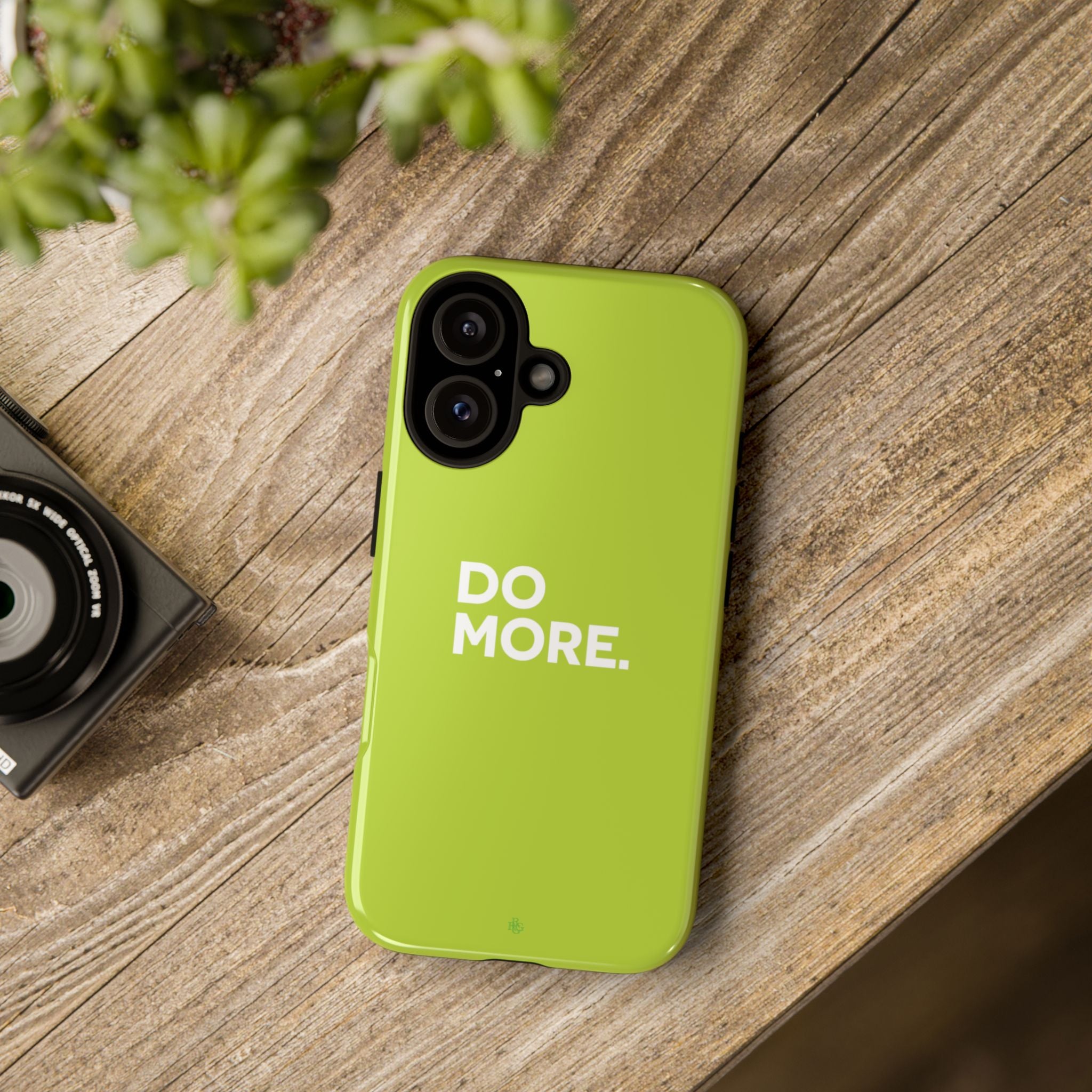 Do More (Neon Yellow) Tough Phone Case for iPhone, Galaxy or Google Pixel