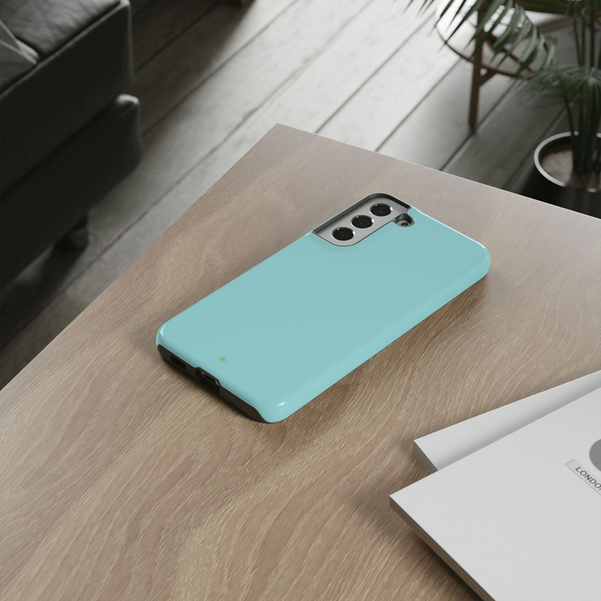 Teal RG Tough Phone Case for iPhone, Galaxy, or Google Pixel