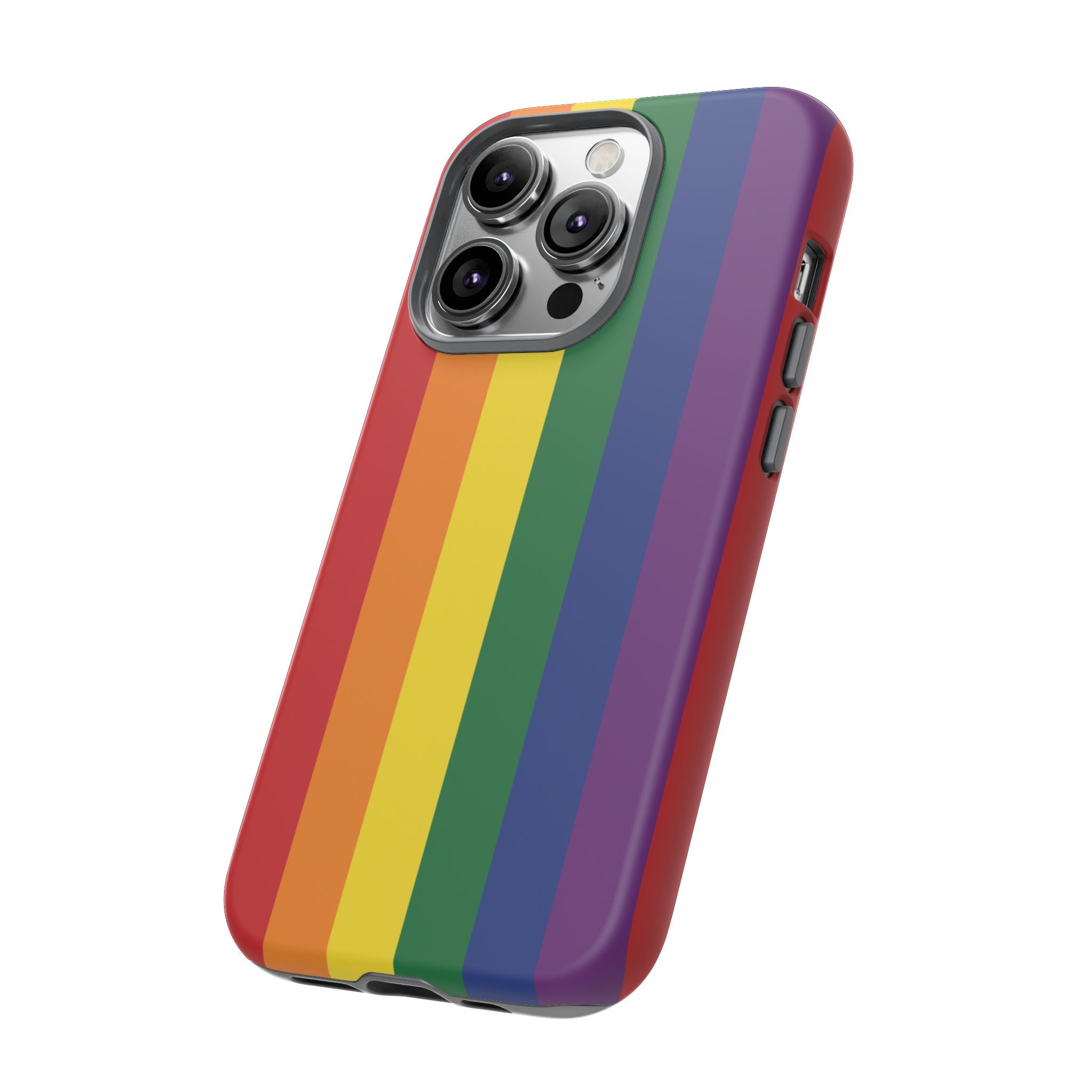 LGBTQ Rainbow Flag Tough Phone Case for iPhone, Galaxy, or Google Pixel