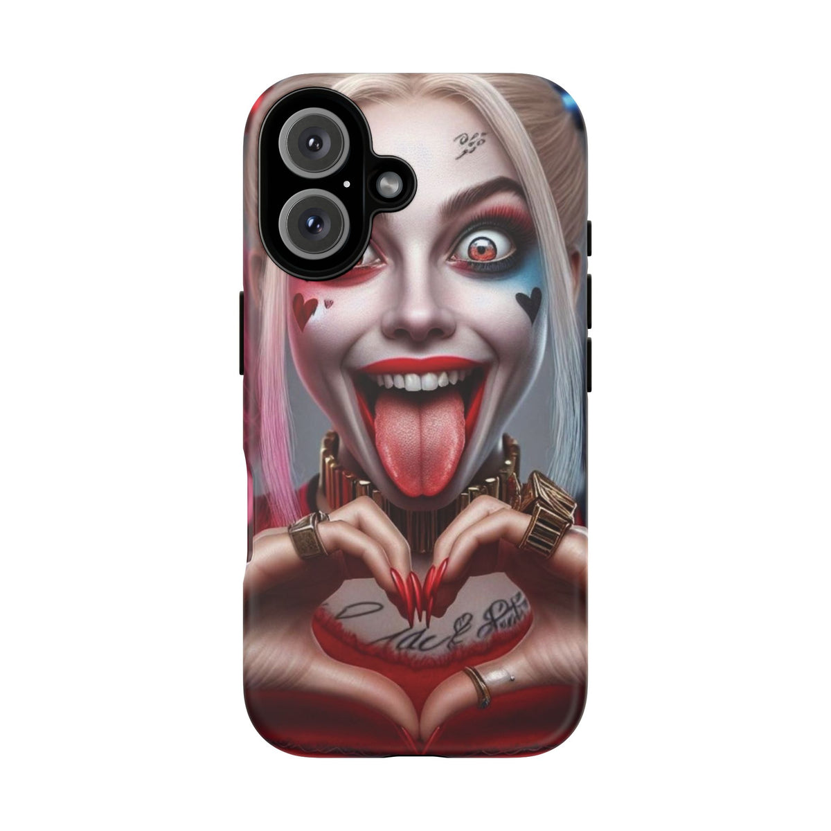 Harley Quinn Tough Phone Case for iPhone, Galaxy, or Google Pixel