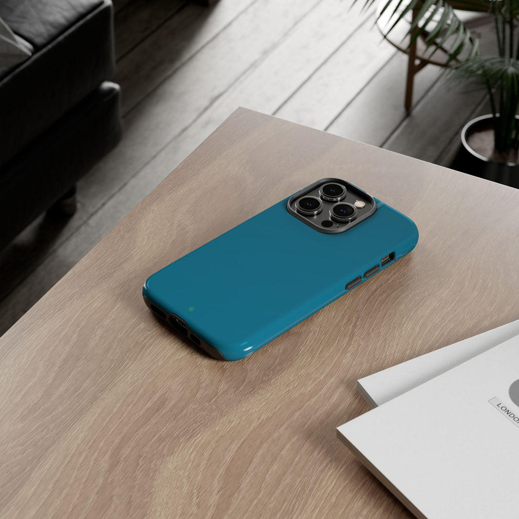 Teal Green RG Tough Phone Case for iPhone, Galaxy, or Google Pixel