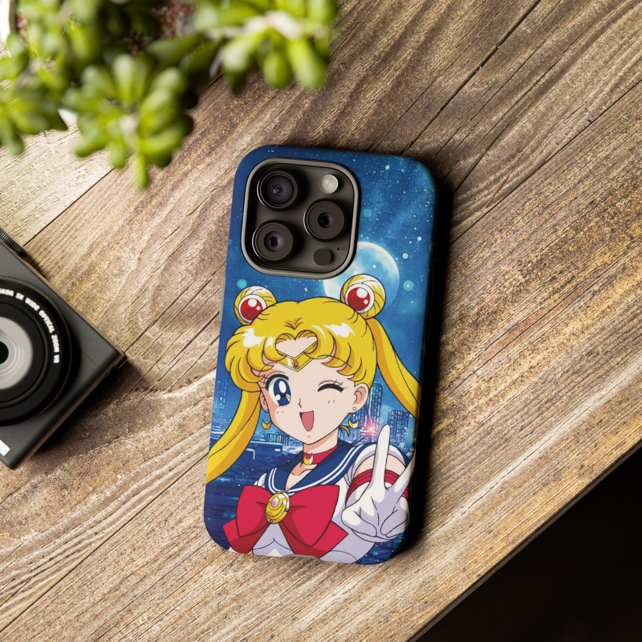Blue S Moon Tough Case for iPhone, Galaxy, or Google Pixel