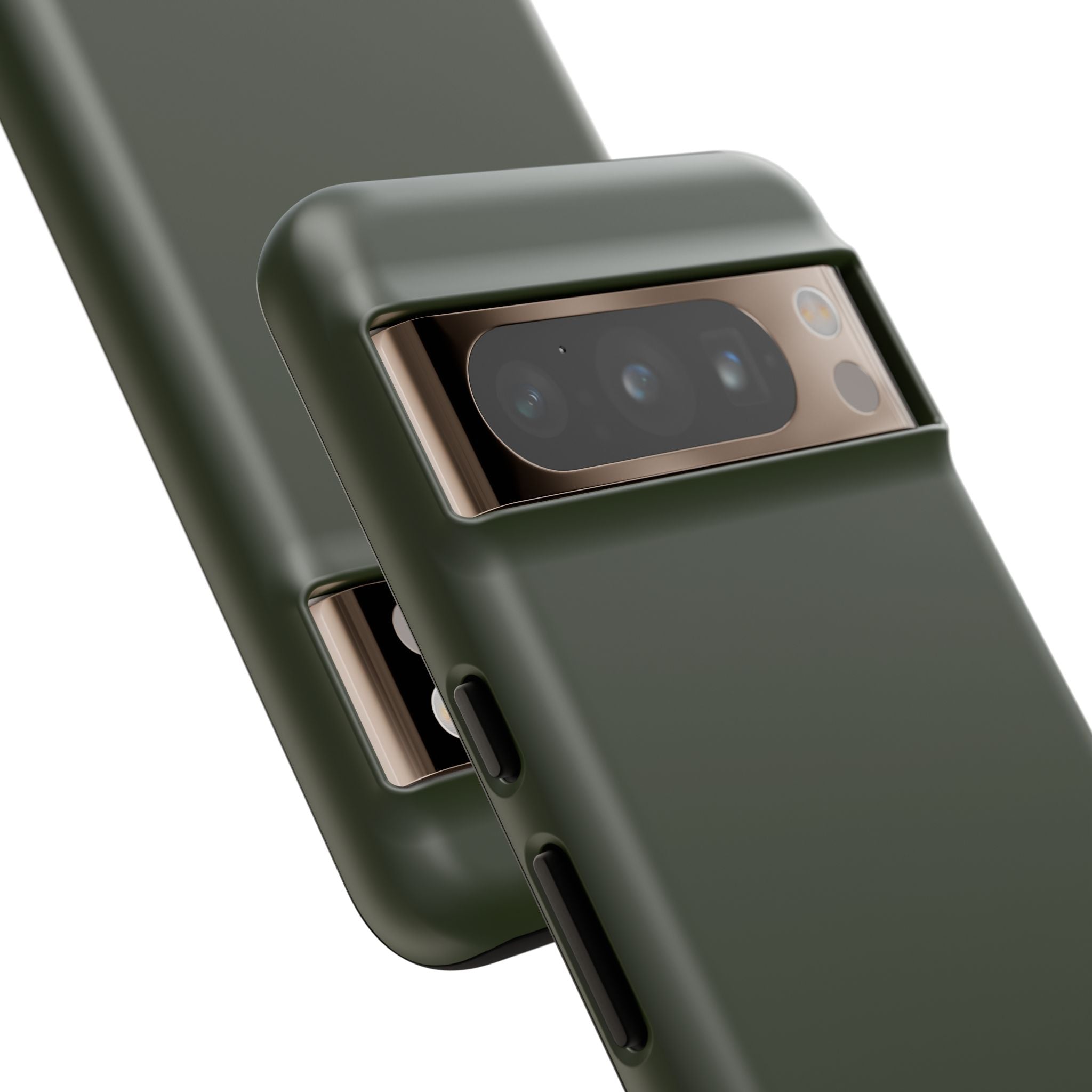 Olive Green Tough Phone Case for iPhone, Galaxy and Google Pixel
