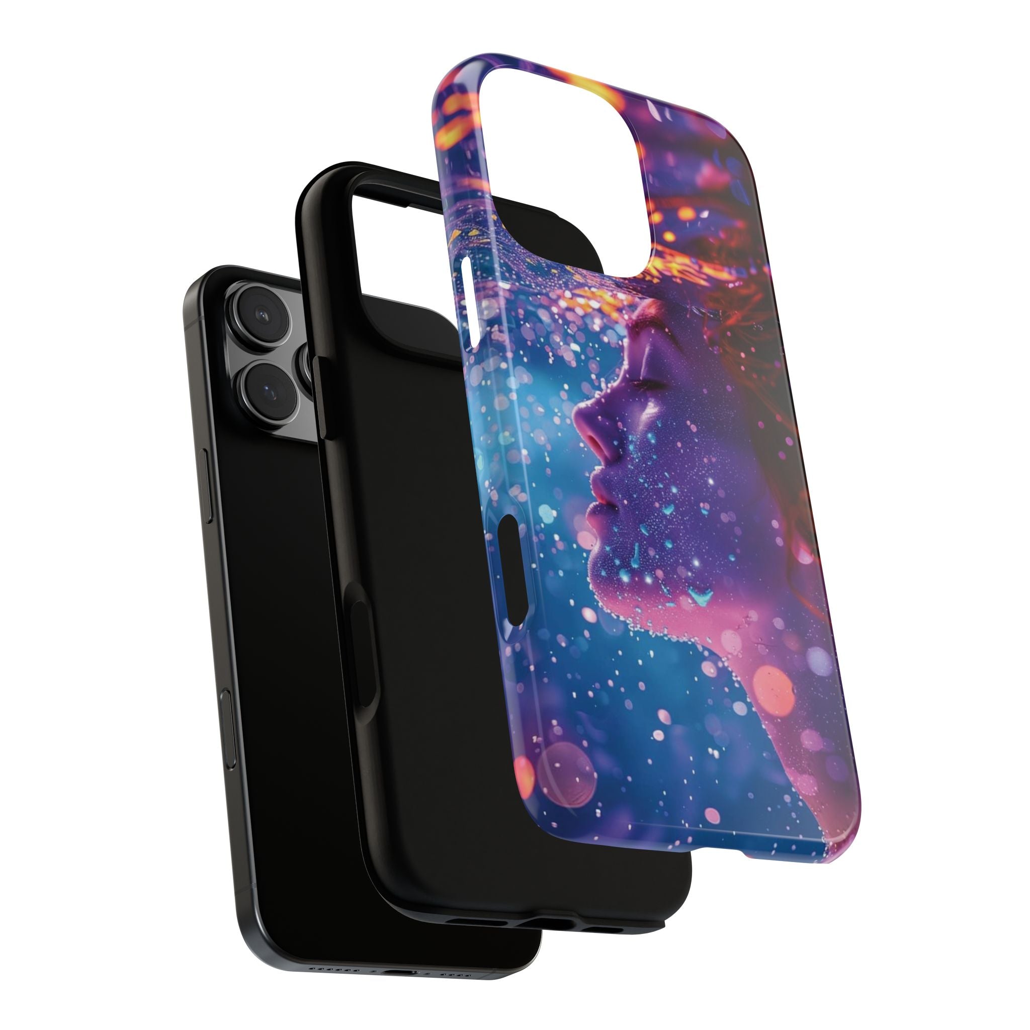 Meditating Underwater Tough Phone Case for iPhone, Galaxy, or Google Pixel