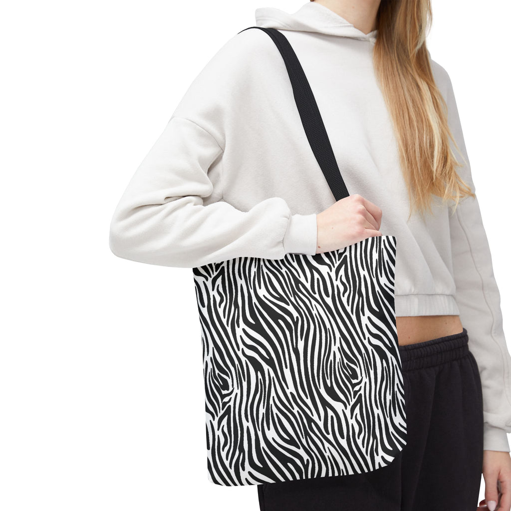 Zebra Print Tote Bags