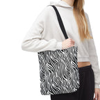Zebra Print Tote Bags
