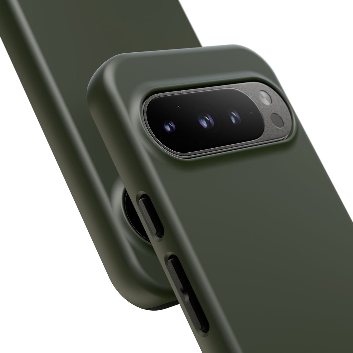 Olive Green Tough Phone Case for iPhone, Galaxy and Google Pixel
