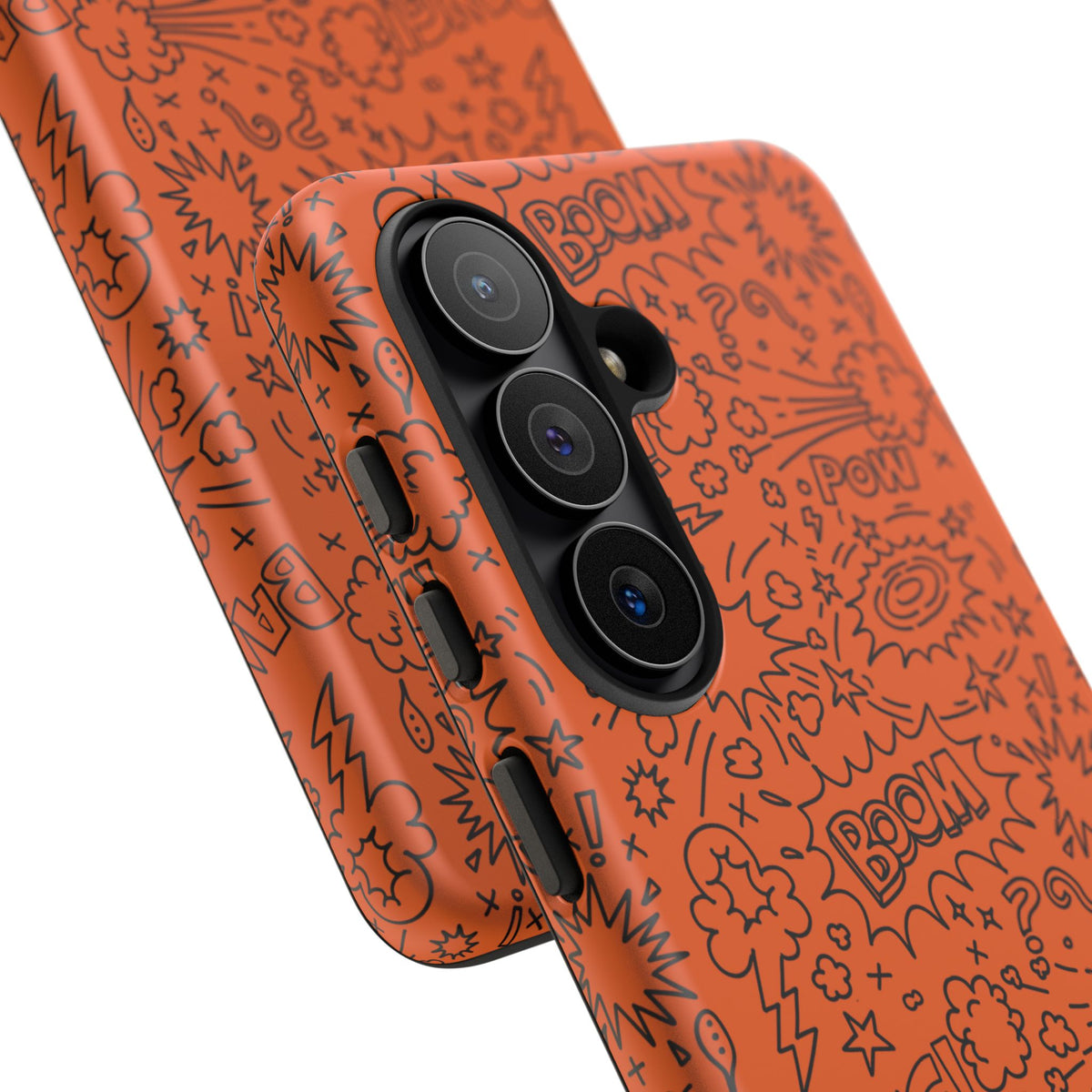 Wow Orange Tough Case for iPhone, Galaxy, or Google Pixel