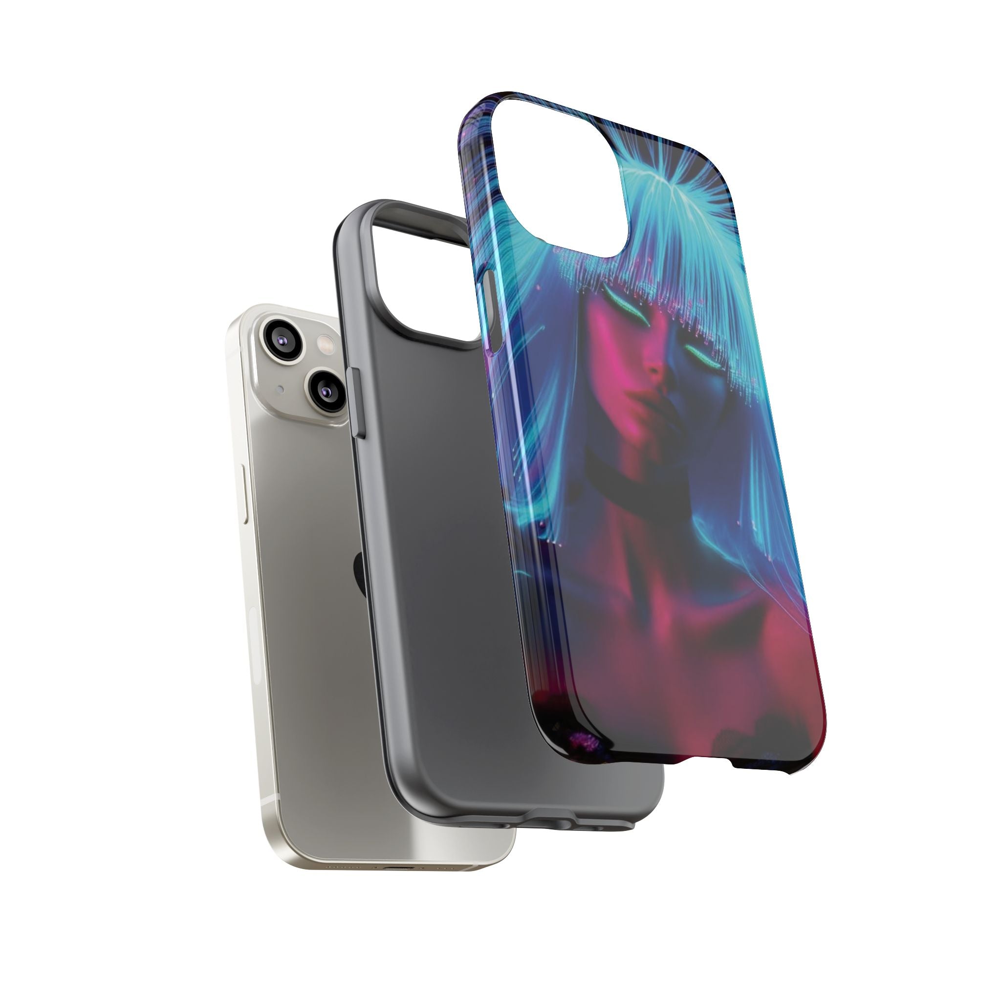CyberPunk Tough Case for iPhone, Galaxy, or Google Pixel