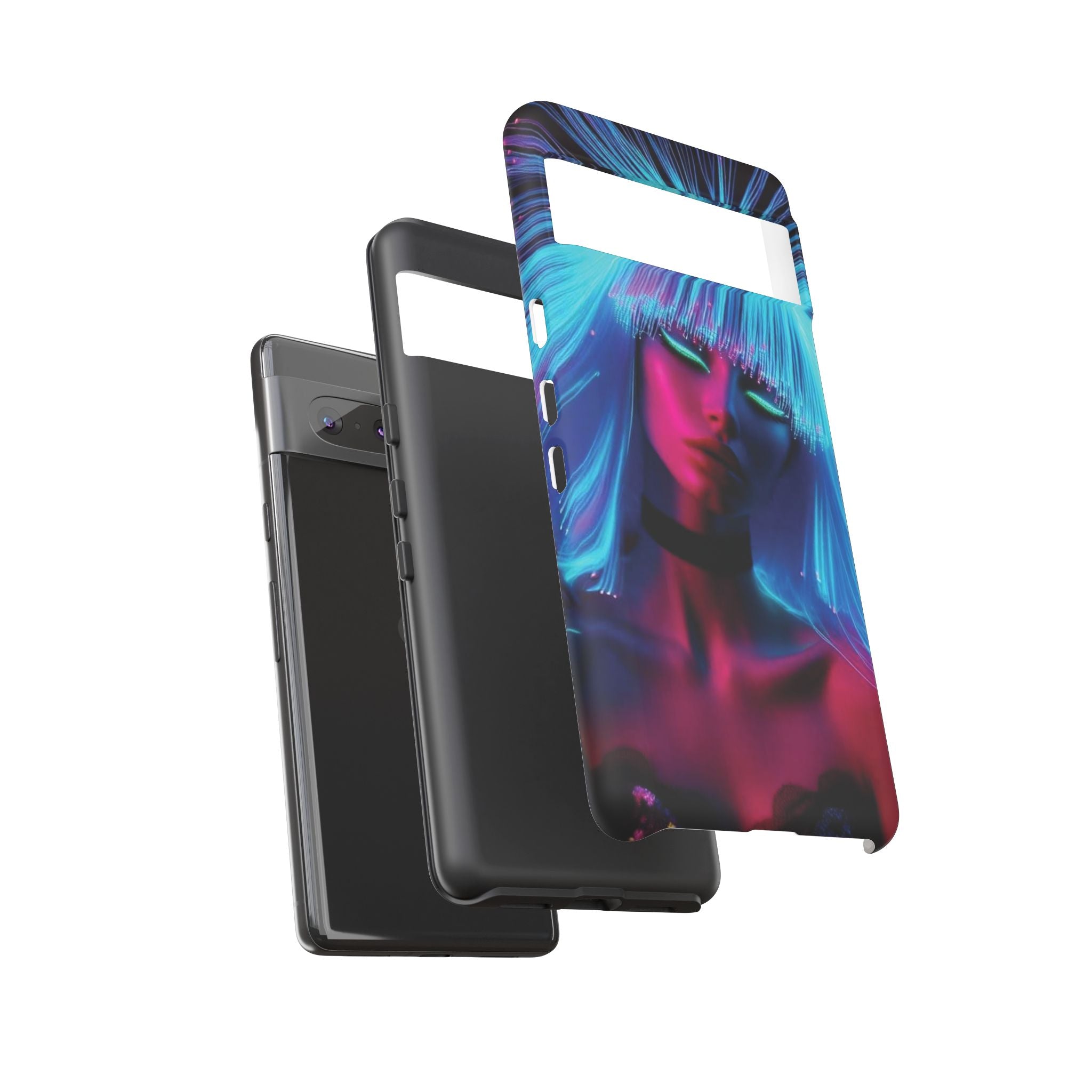 CyberPunk Tough Case for iPhone, Galaxy, or Google Pixel