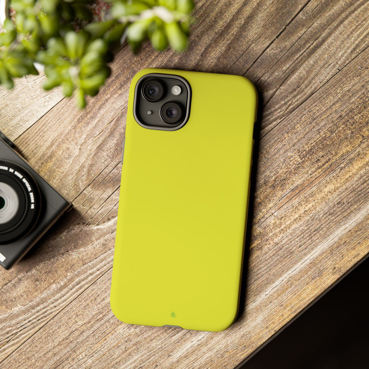 Yellow RG Tough Phone Case for iPhone, Galaxy, or Google Pixel