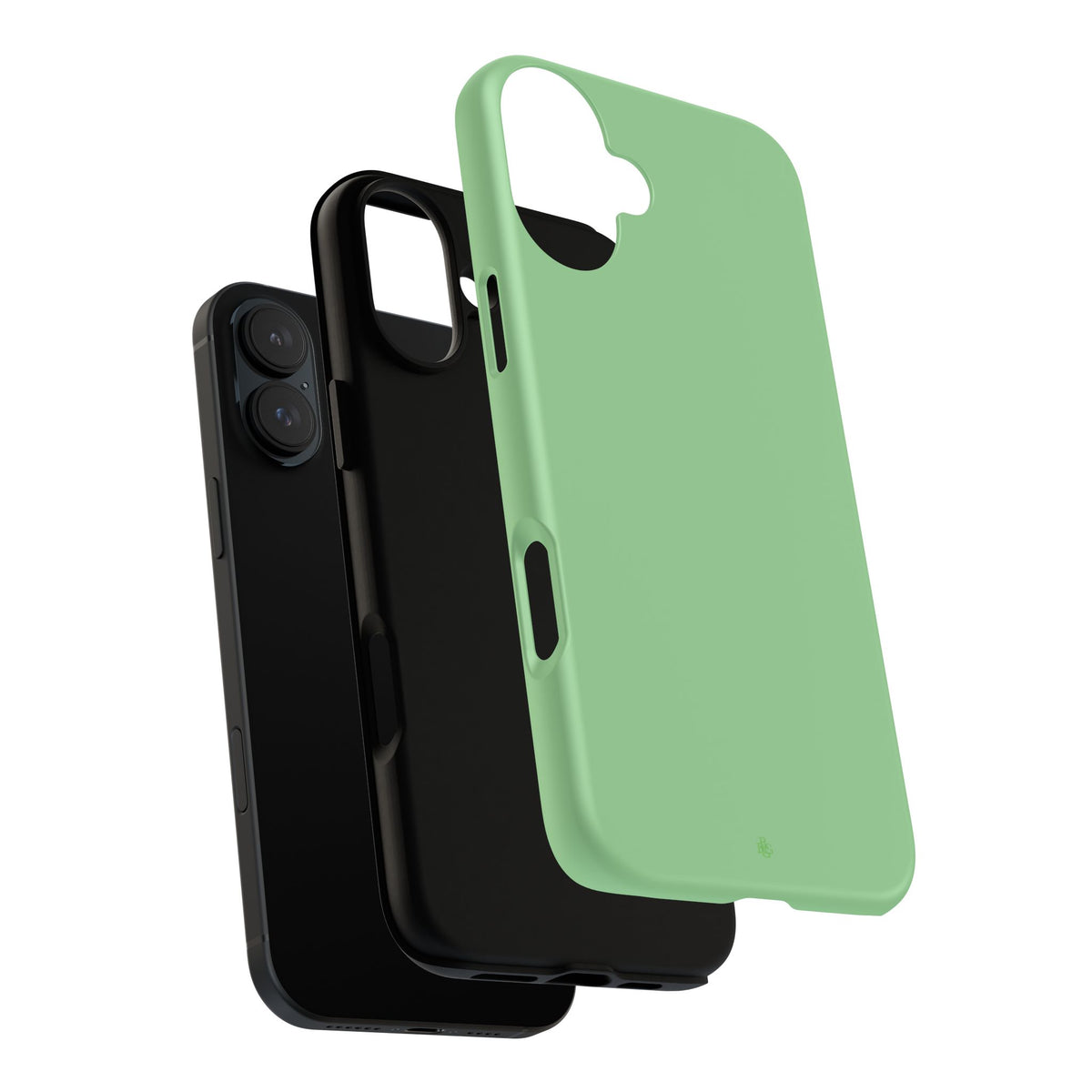 Mint Green Tough Phone Case for iPhone, Galaxy, or Google Pixel