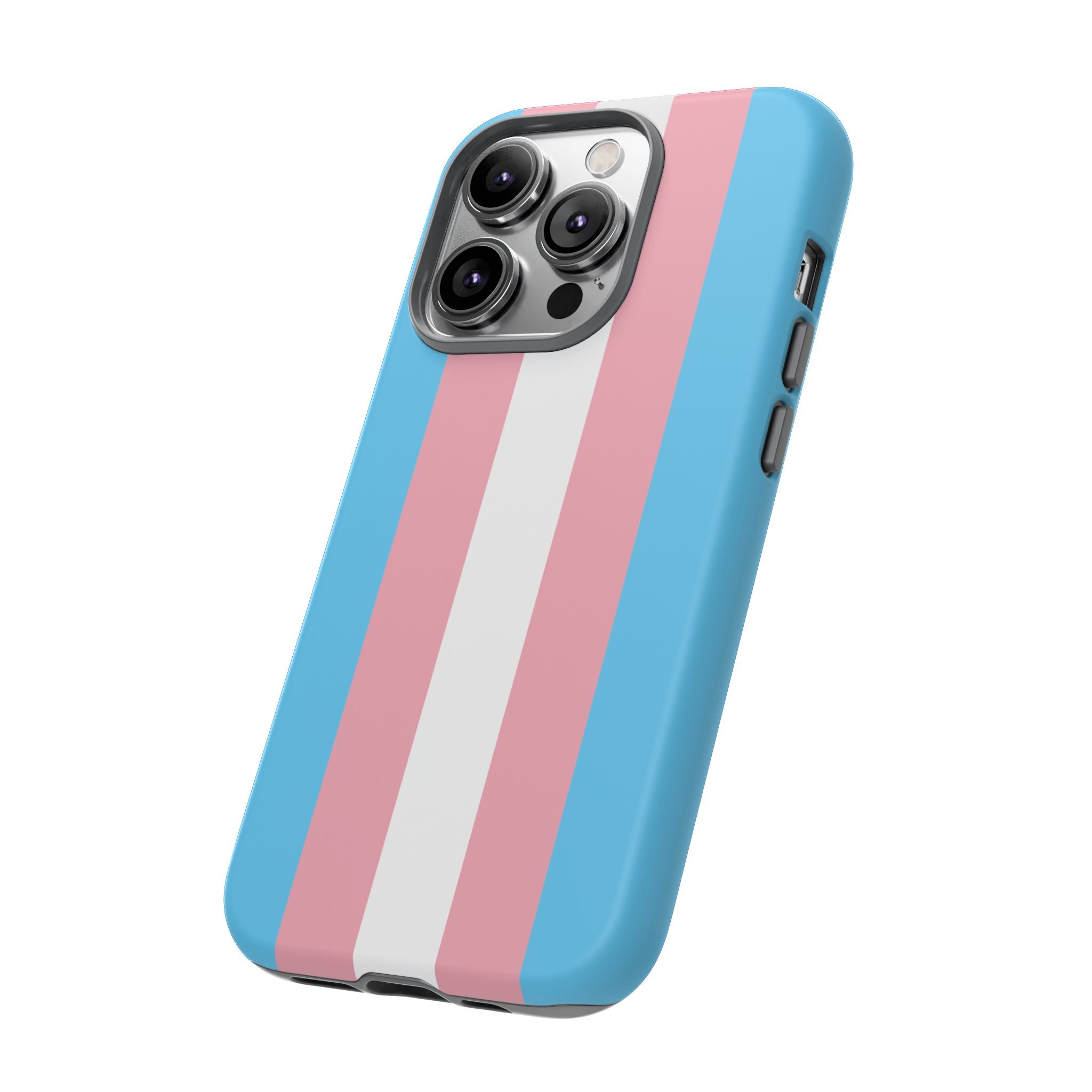 Trans Colors Tough Phone Case for iPhone, Galaxy, or Google Pixel