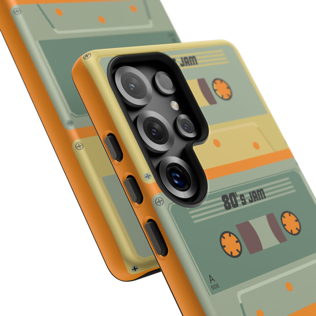 Retro 80's Jam RG Tough Phone Case for iPhone, Galaxy, or Google PIXEL