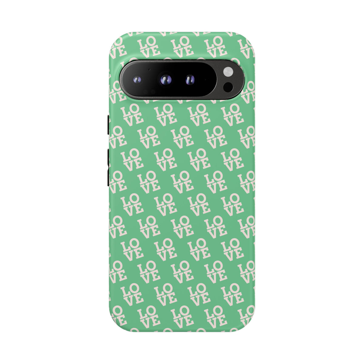 LOVE Aqua Tough Phone Case for iPhone, Galaxy, or Google Pixel