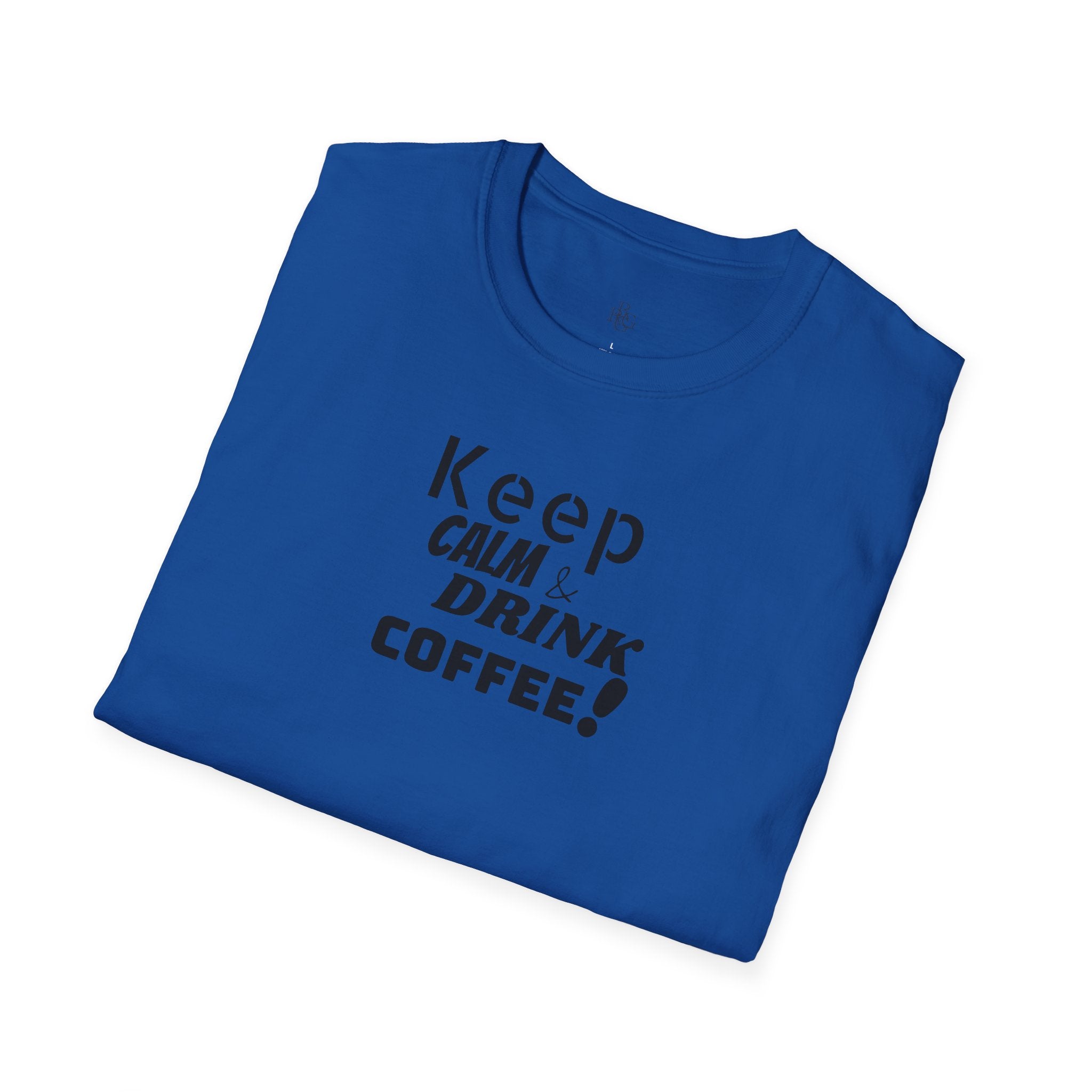 Keep Calm... Coffee Unisex Softstyle T-Shirt