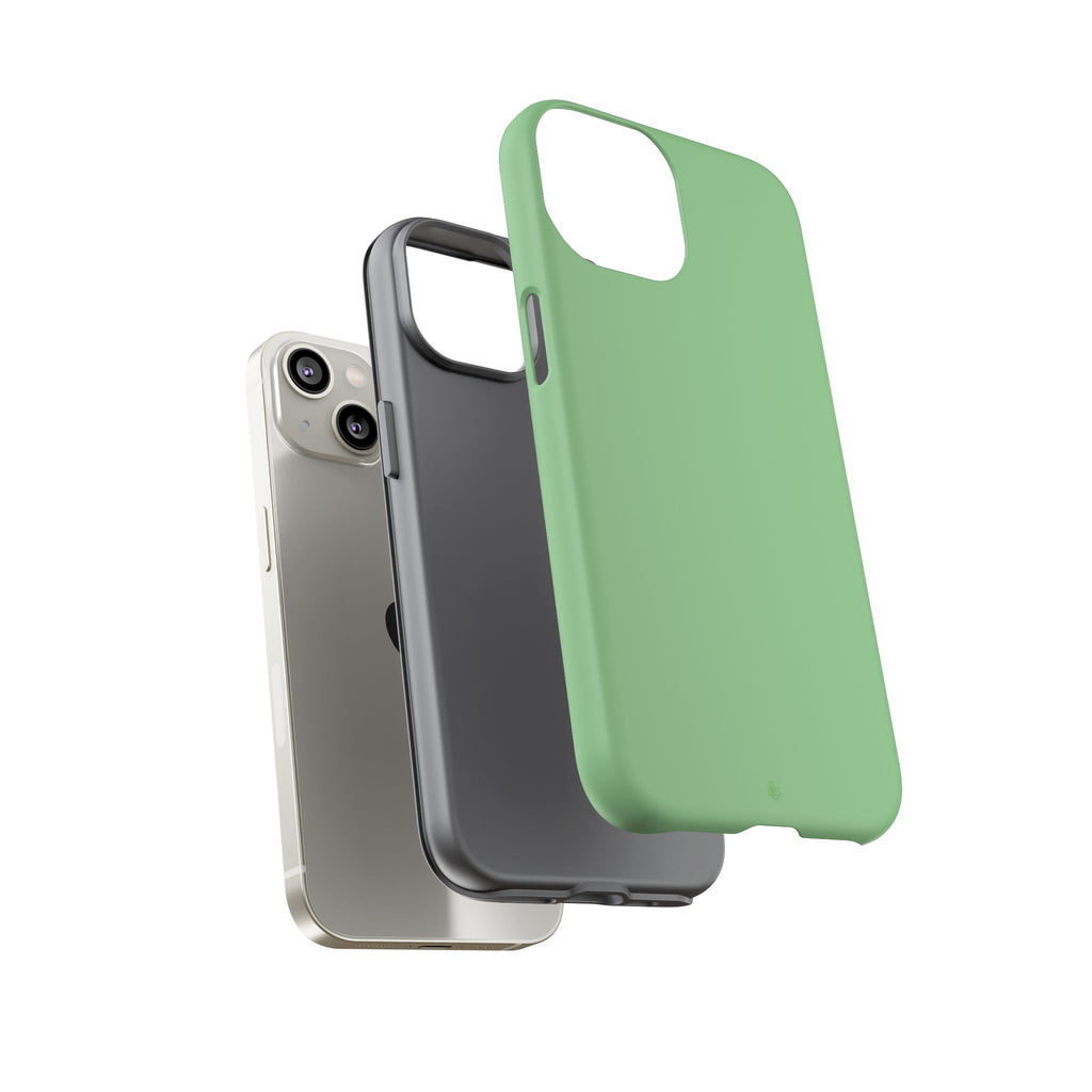Mint Green Tough Phone Case for iPhone, Galaxy, or Google Pixel