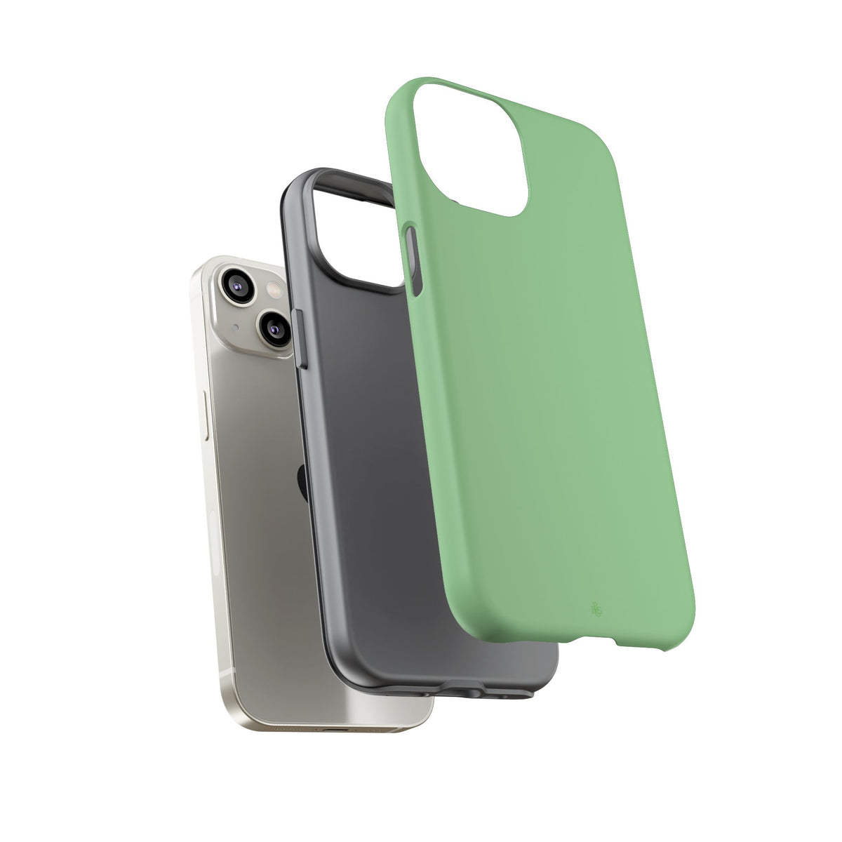 Mint Green Tough Phone Case for iPhone, Galaxy, or Google Pixel