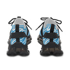Blue Zebra Women's Mesh Sneakers