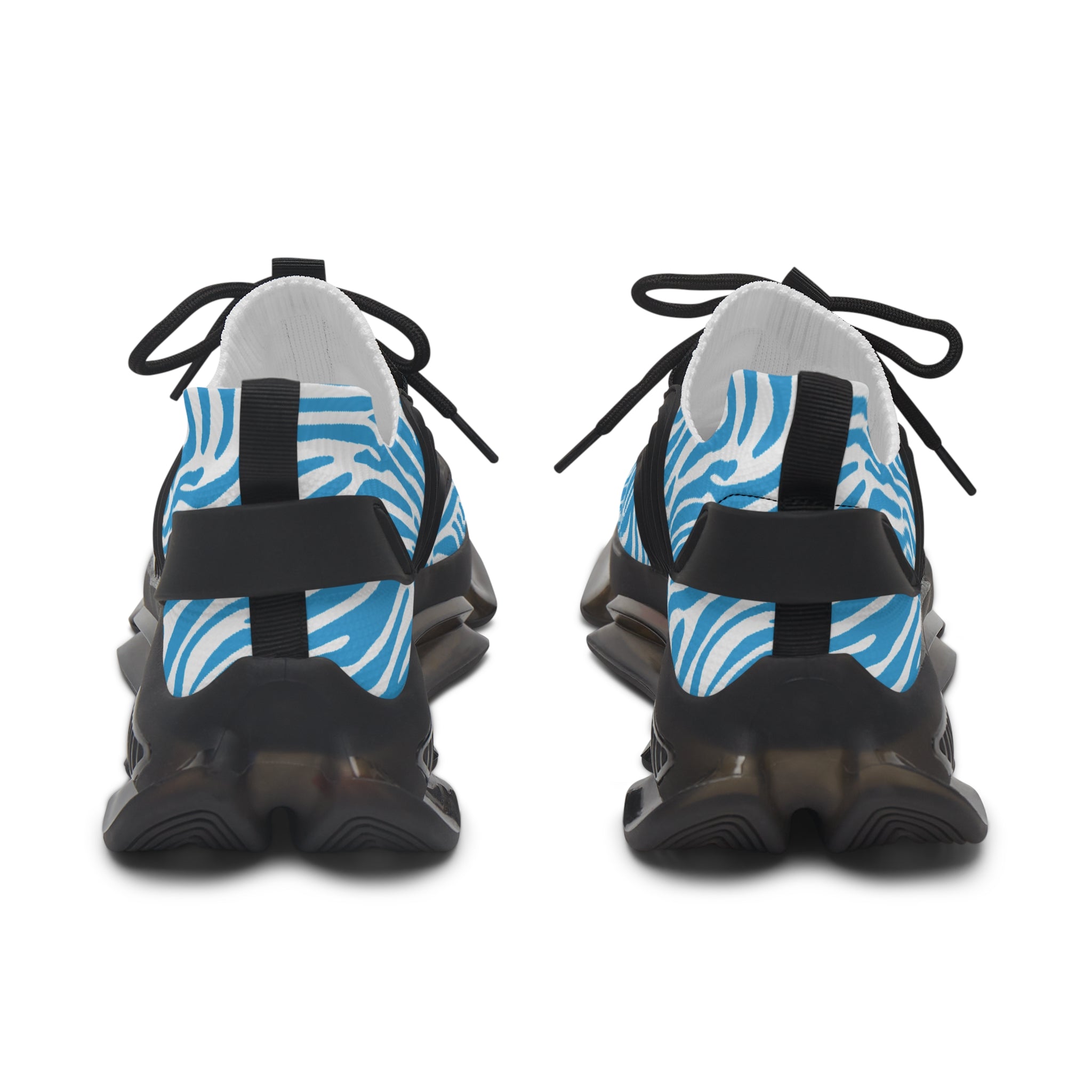 Blue Zebra Women's Mesh Sneakers