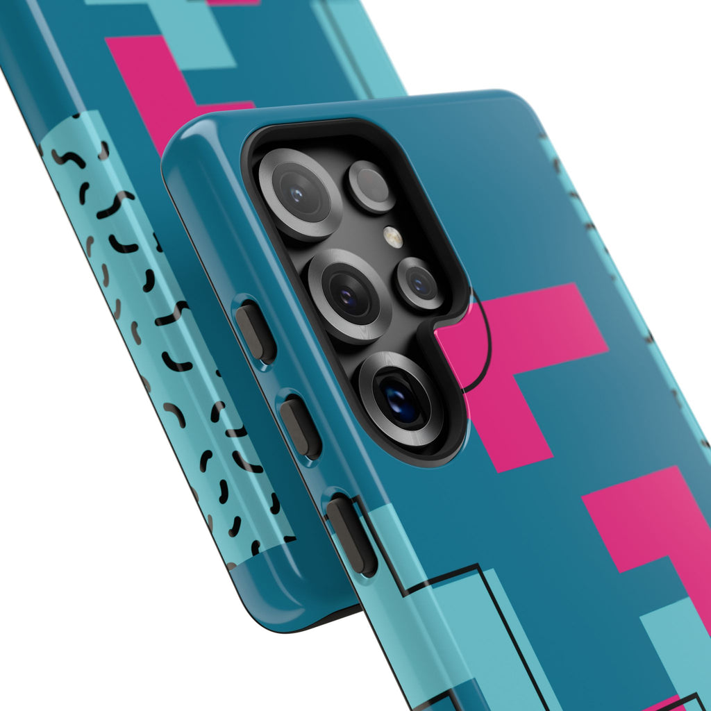 LOVE Teal Green Tough Phone Case for iPhone, Galaxy, or Google Pixel