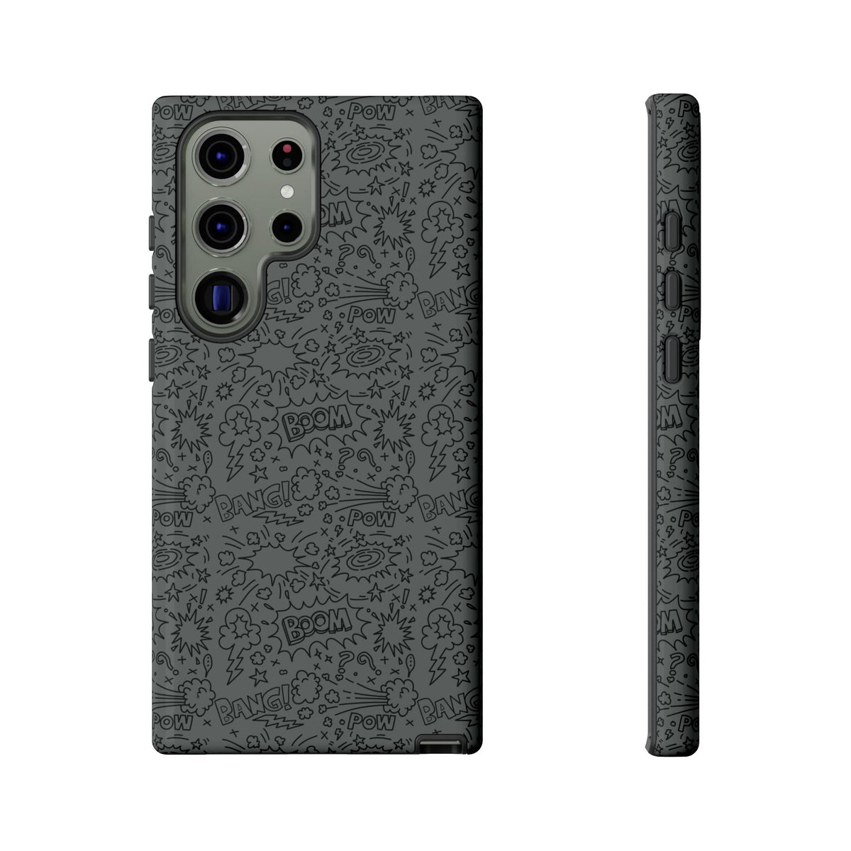 POW BOOM Comics style Tough Phone Case for iPhone, Galaxy, or Google Pixel