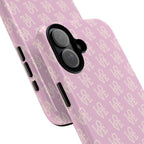 Pink 'LOVE' Pattern Tough Phone Case