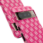 Vibrant Pink LOVE Tough Case iPhone, Galaxy, or Google Pixel